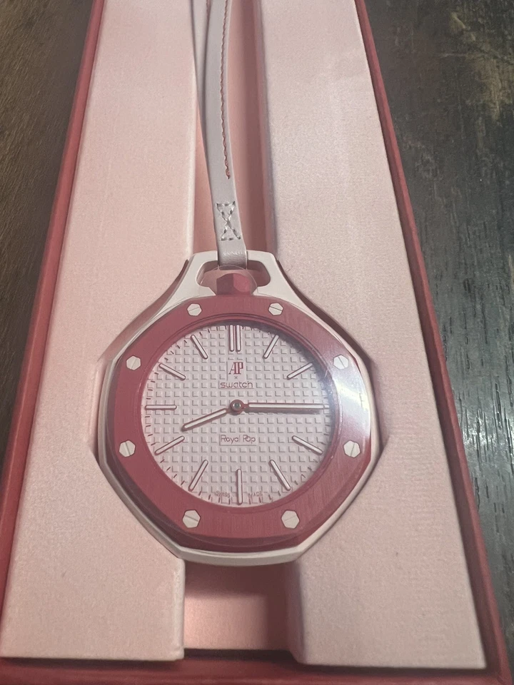 Swatch x Audemars Piguet Royal Pop Otto Rosso Red Brandneu mit Quittung und Box - Bild 2 von 4