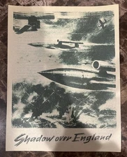1944 WWII German Propaganda Leaflet “Shadow Over England” V-1 Rocket