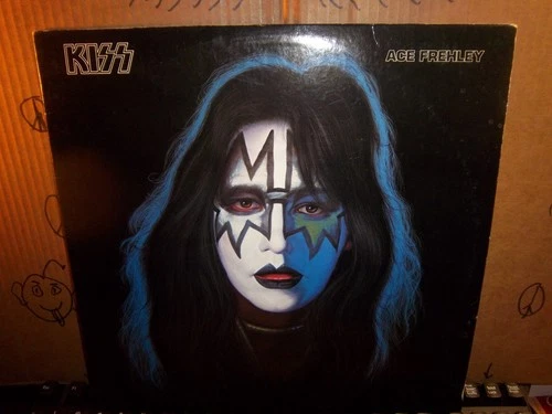Kiss Ace Solo Record with POSTER! Excellent Condition!  LP Album Vinyl (179)