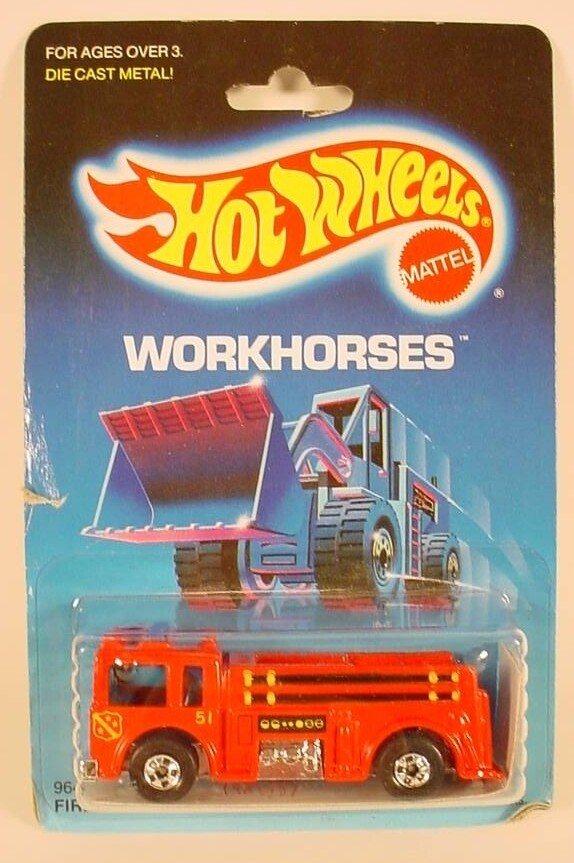 Hot Wheels Workhorses Package Fire Eater # 9640