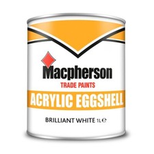 Macpherson Trade - Quick Dry Eggshell - White - 2.5L