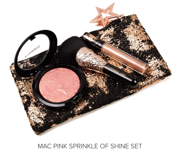 MAC Sprinkle of Shine Kit PINK: Brush, DazzleGlass, Extra Skin