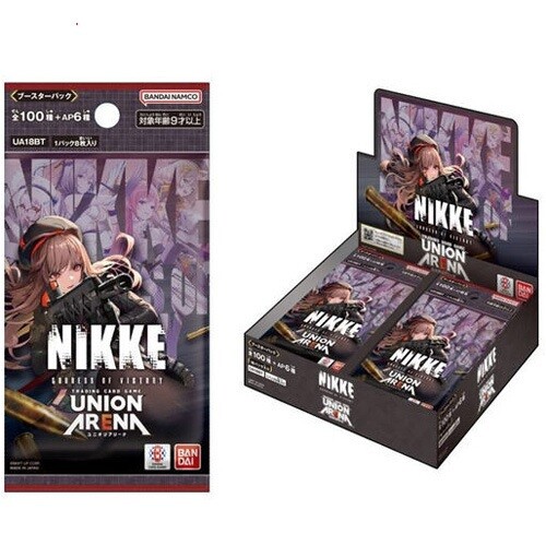 NIKKE ブースターパック1BOX × 3個（3box購入特典1パック付き） バンダイ カードダス UNION ARENA ブースターパック 勝利の女神