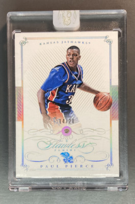 PAUL PIERCE 2014-15 Panini Flawless alma mater 14/20