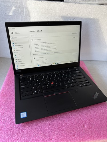 Lenovo ThinkPad T490s i5-8365u@1.60GHz 8GB RAM 512GB SSD Win11Pro - Picture 4 of 13