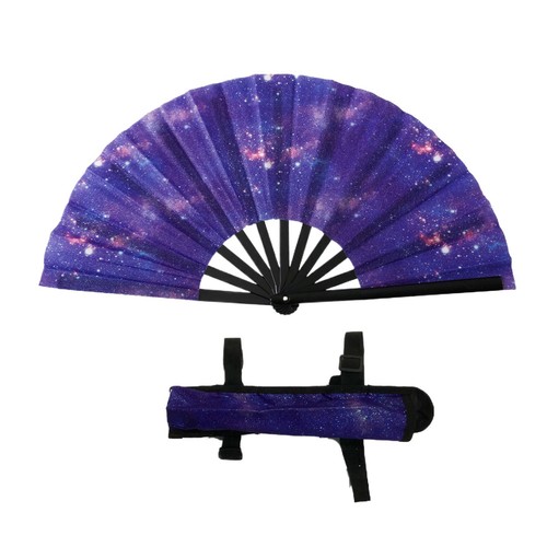 Boots On The Ground Hand Fan Decorative Rave Hand Fan Large Folding Fan Festival - Picture 4 of 38