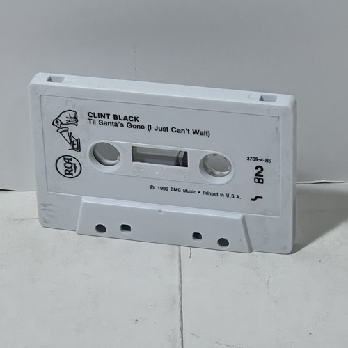 clint black ‘til santa’s gone (i just can’t wait) cassette single Christmas - Picture 6 of 6