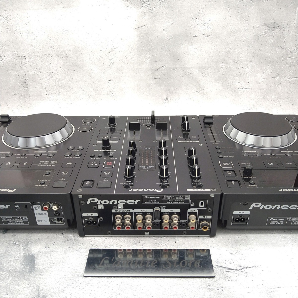 Pioneer CDJ-350 DJM-350 DJ Turntable Player Mixer CDJ350 Pioneer CDJ-350 DJM-350 DJ Turntable Player Mixer CDJ350