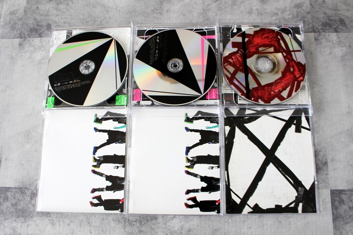 SET x13 Nightmare Japan Single CD Sinners EVIL mimic dizzy a