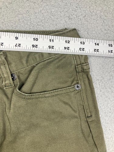 Southpole Jeans BOYS 14 26x26 Olive Green Moto Skater Rocker Grunge Streetwear - Picture 4 of 18