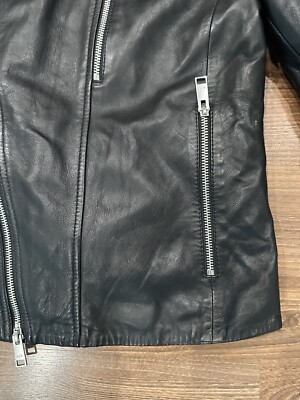 Armani Exchange 100% Sheep Leather Rn 103723 Women's Size XS EUC
