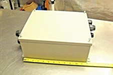 Delta Electrical Industrial Control Panel 12" x10" x 5" w/ Inside Panel