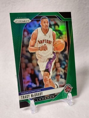 TRACY MCGRADY 2024-25 Panini Prizm #273 [Green] Toronto Raptors