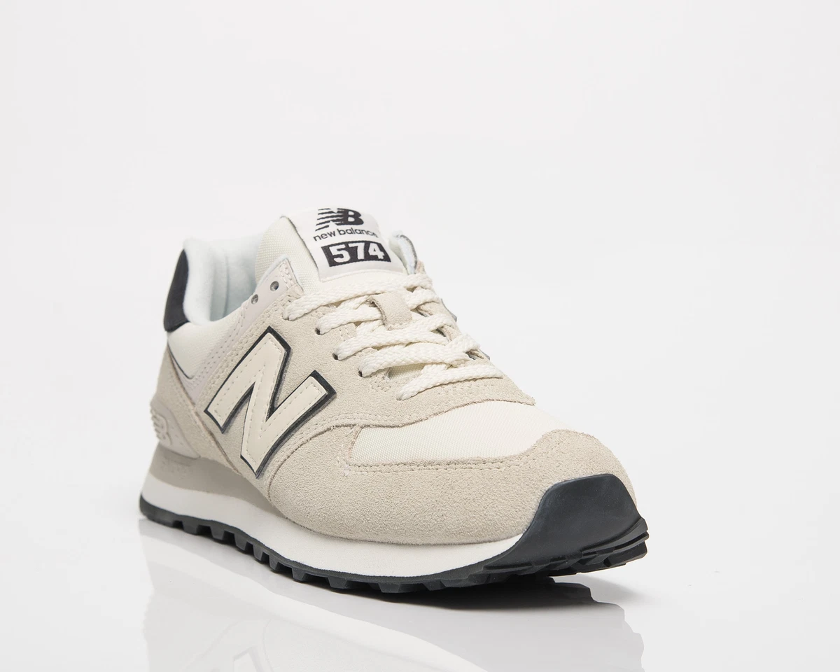 New balance 574 noir clearance beige