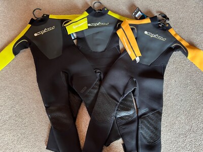 Swarm Kleinkind 1 Stück Junior Neoprenanzug 3XS orange gelb Neoprenanzüge Tauchen Surfen
