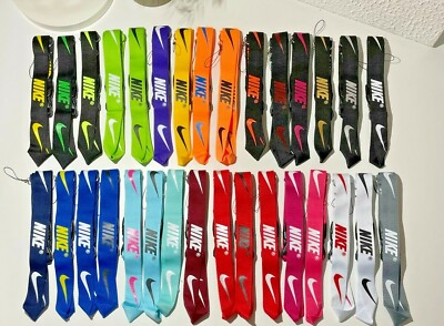 #ad Nike Lanyard Detachable Keychain Badge ID Holder Phone Strap Multi Color $3.99