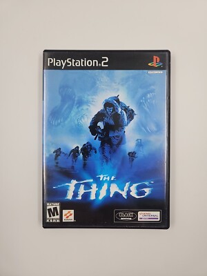 The Thing PS2 PlayStation 2 Complete CIB + Reg Card