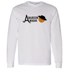 Anaheim Amigos Long Sleeve Shirt Classic | ABA Basketball Team