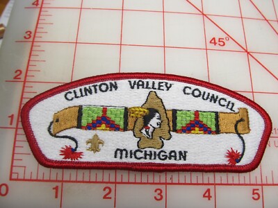 Clinton Valley Council CSP collectible patch (m27)