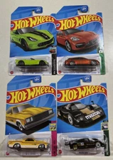 NEW 2023 Hot Wheels Dollar General Exclusive Corvette, El Camino, Mazda Porsche