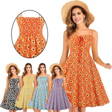 Damen Vintage Retro Rockabilly Petticoat 50er Jahre Partykleid Abend Swing Kleid