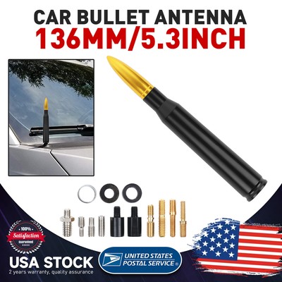 5.3'' BULLET ANTENNA 50 CAL CALIBER For Chevrolet Silverado 1500 HD Classic 2007