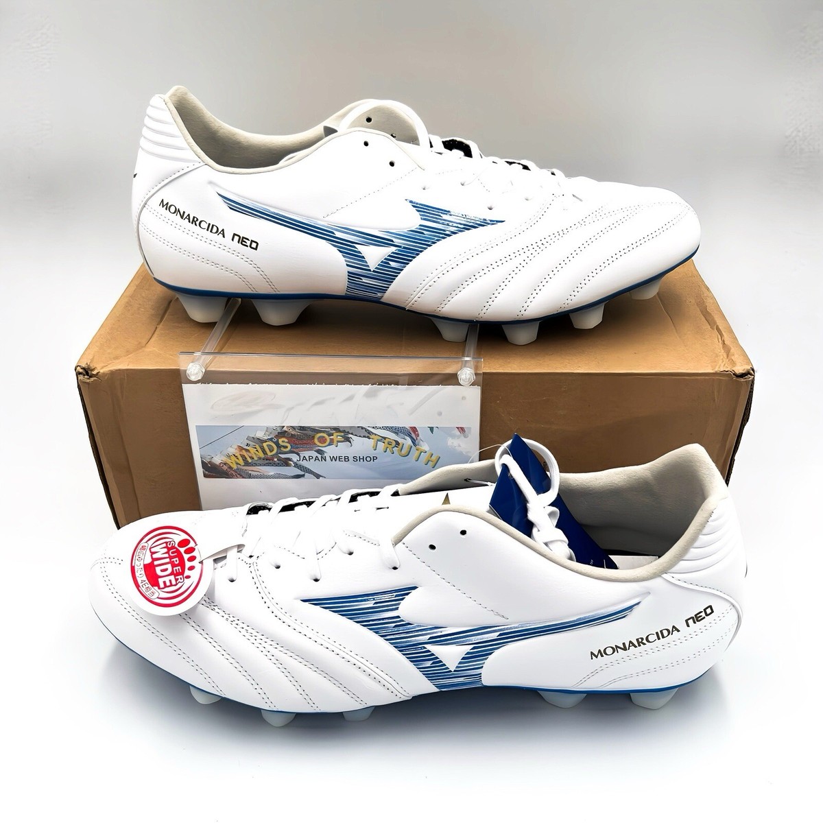 MIZUNO Soccer Cleats MONARCIDA NEO 3 SW KL P1GA242725 Blue SUPER