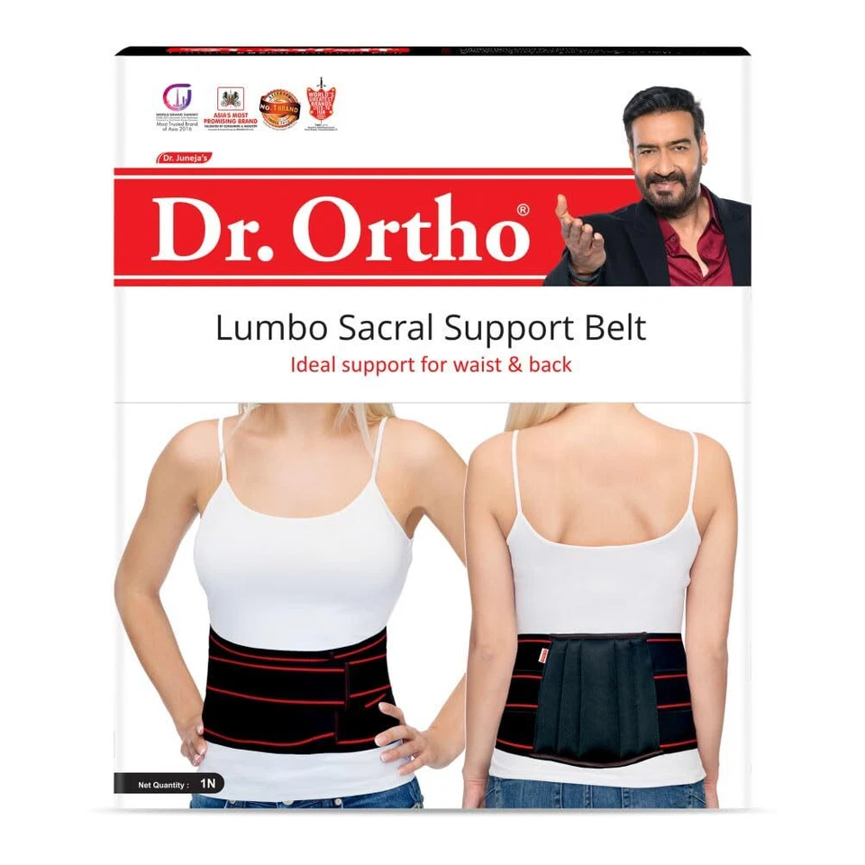 Cinturón de Soporte Sacro Dr.Ortho Lumbo (Cinturón de Soporte Lumbar, Cintura y Espalda) Foto 3 de 4