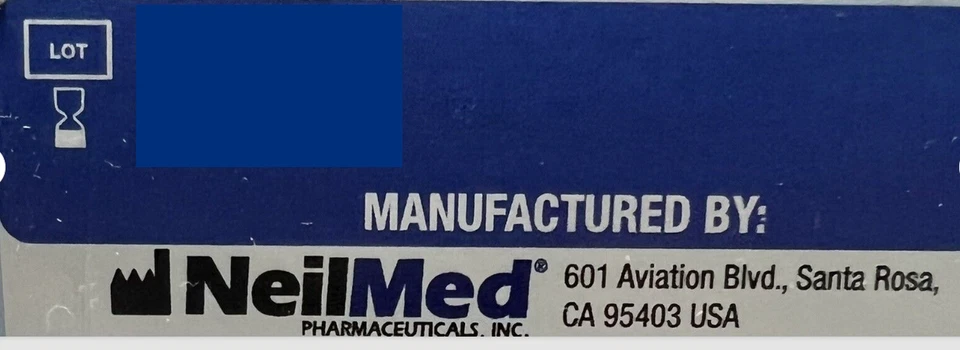 500 paquetes NeilMed enjuague sinusal solución salina vencimiento nasal 01/2028+ (500 unidades) Foto 3 de 4