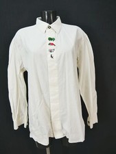 Size L costume shirt Tyrolean white with embroidery fabulous hammer shirt th2478