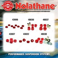 Rear Nolathane Suspension Bush Kit for LAND ROVER DEFENDER COUNTY L316 1984-1990