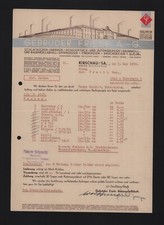 Kirschau, letter 1939, Gebrüder Friese AG sleeping blanket factories scrubbing cloth jute
