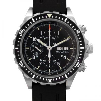 Marathon CSAR Watch Automatic Pilots Chronograph Val 7750, 46MM, 2-pc strap, New