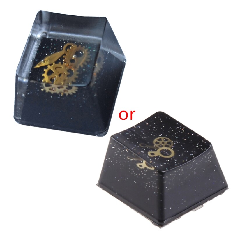 Backlit Luminous Mechanical Keyboard in 2 Colors for Cherry Keycaps-image