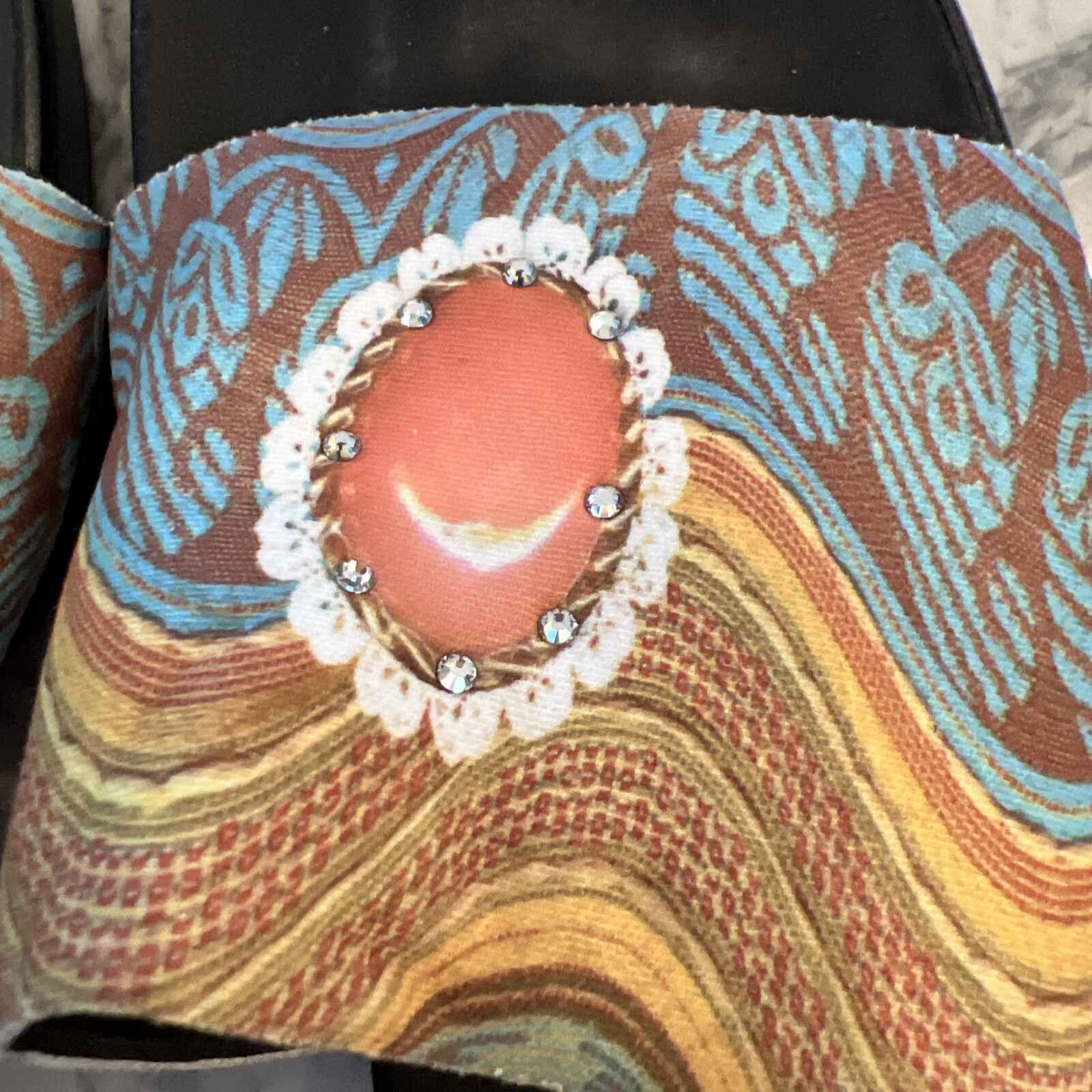 APL Sandali onesole con 3 topper taglia 6