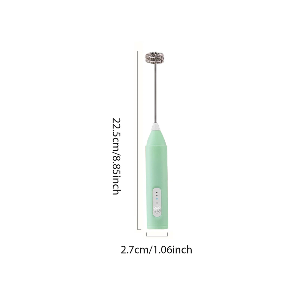 Milk Frother Handheld Electric Mixer Foam Maker for Coffee Whisk Drink 3 Speed