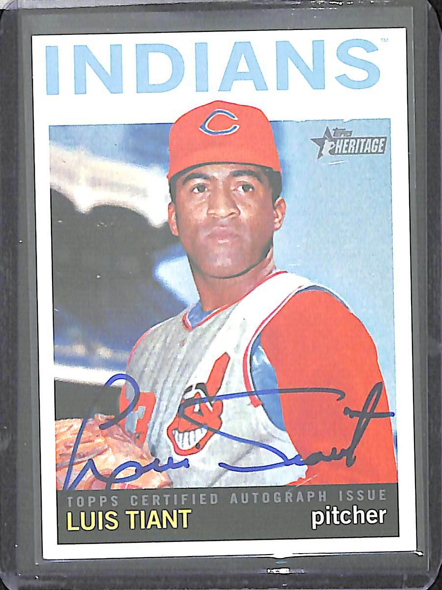2013 Topps Heritage Real One Autograph #ROA-LT Luis Tiant
