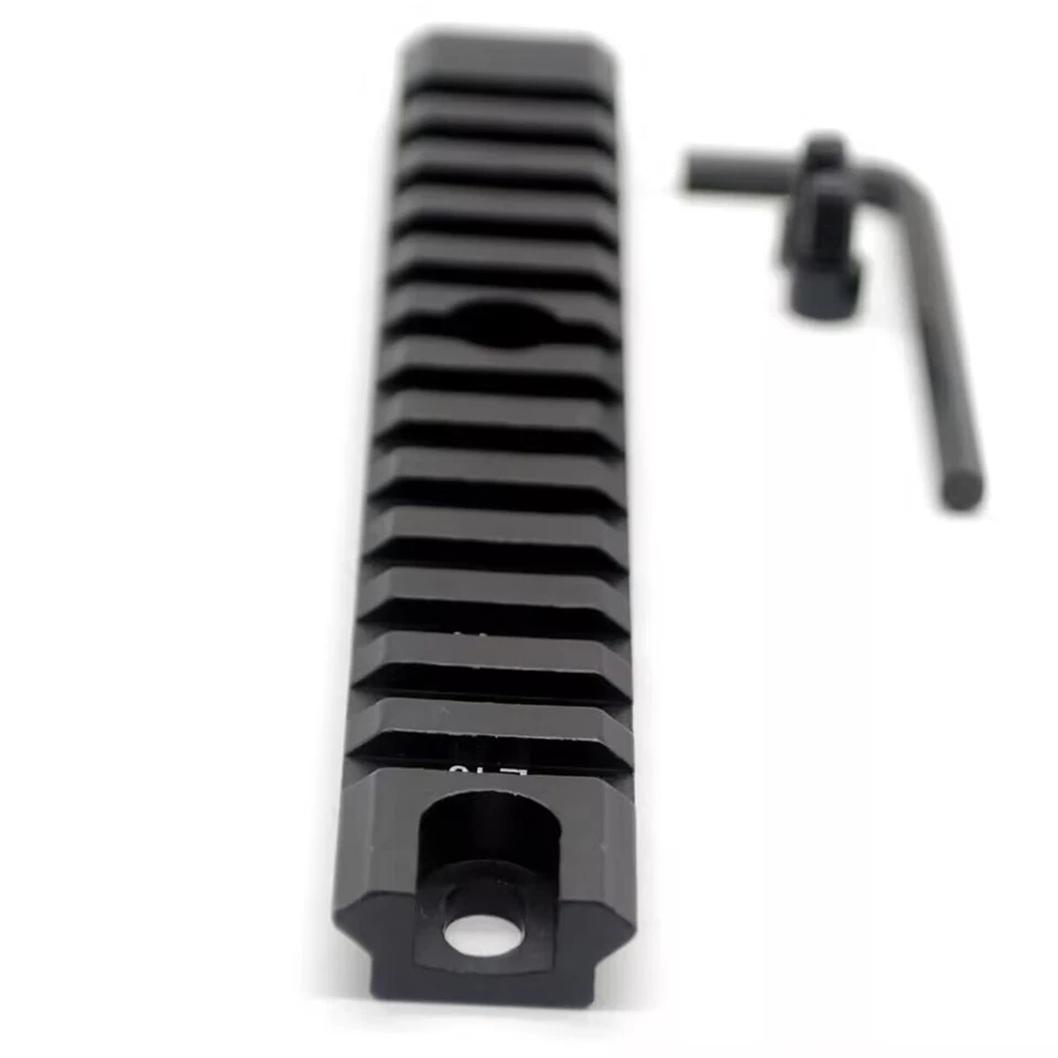 6'' inch Picatinny Weaver Rail Section Mount System Adapter 21mm Rails Segment - Image 4 of 4