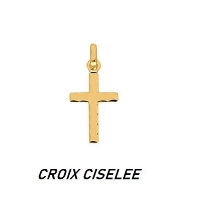 Pendentif Croix Triskel En Or Massif 18K Avec 2 Diamants 0.40 G - Dolly-Bijoux Neuf Avec étiquettes