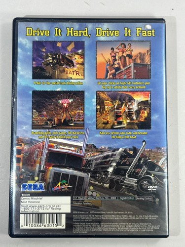 King of Route 66 (Sony PlayStation 2, 2003) PS2 CIB - Foto 3 di 4