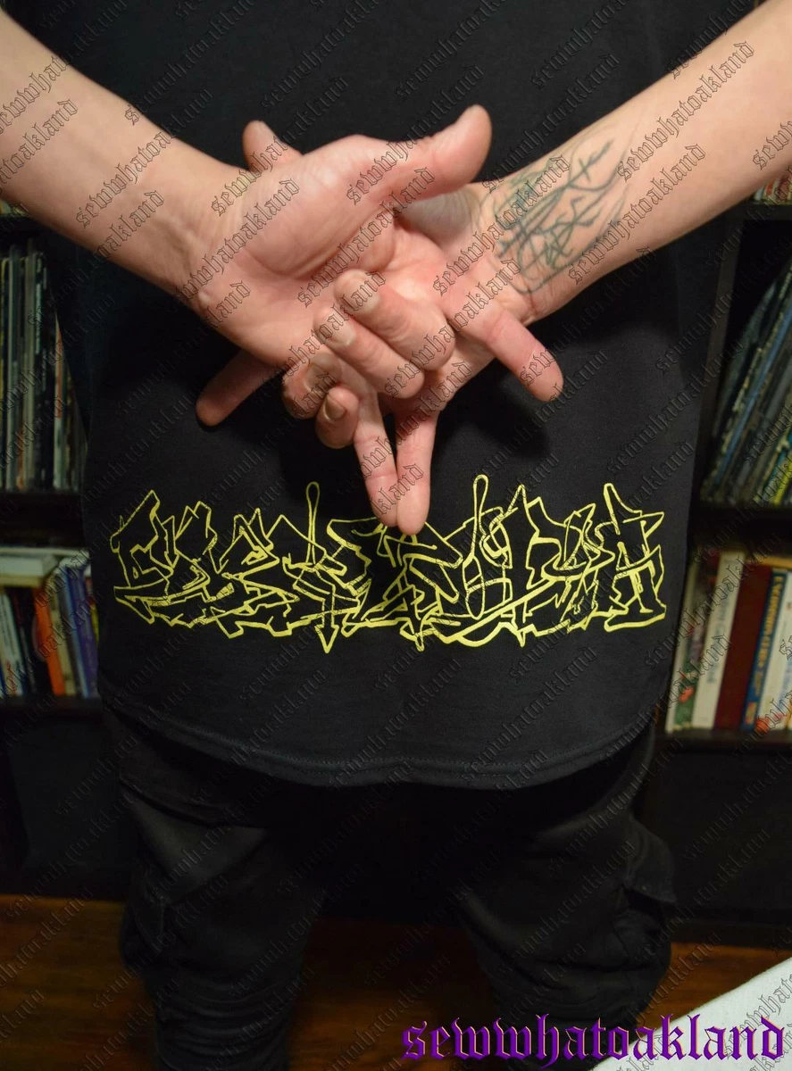 DYSTOPIA Band Official New "Graff Style" T-Shirt Punk Crust | eBay