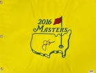 Jack Nicklaus Signed Autographed 2016 Masters Flag PSA/DNA Authentic AC91722