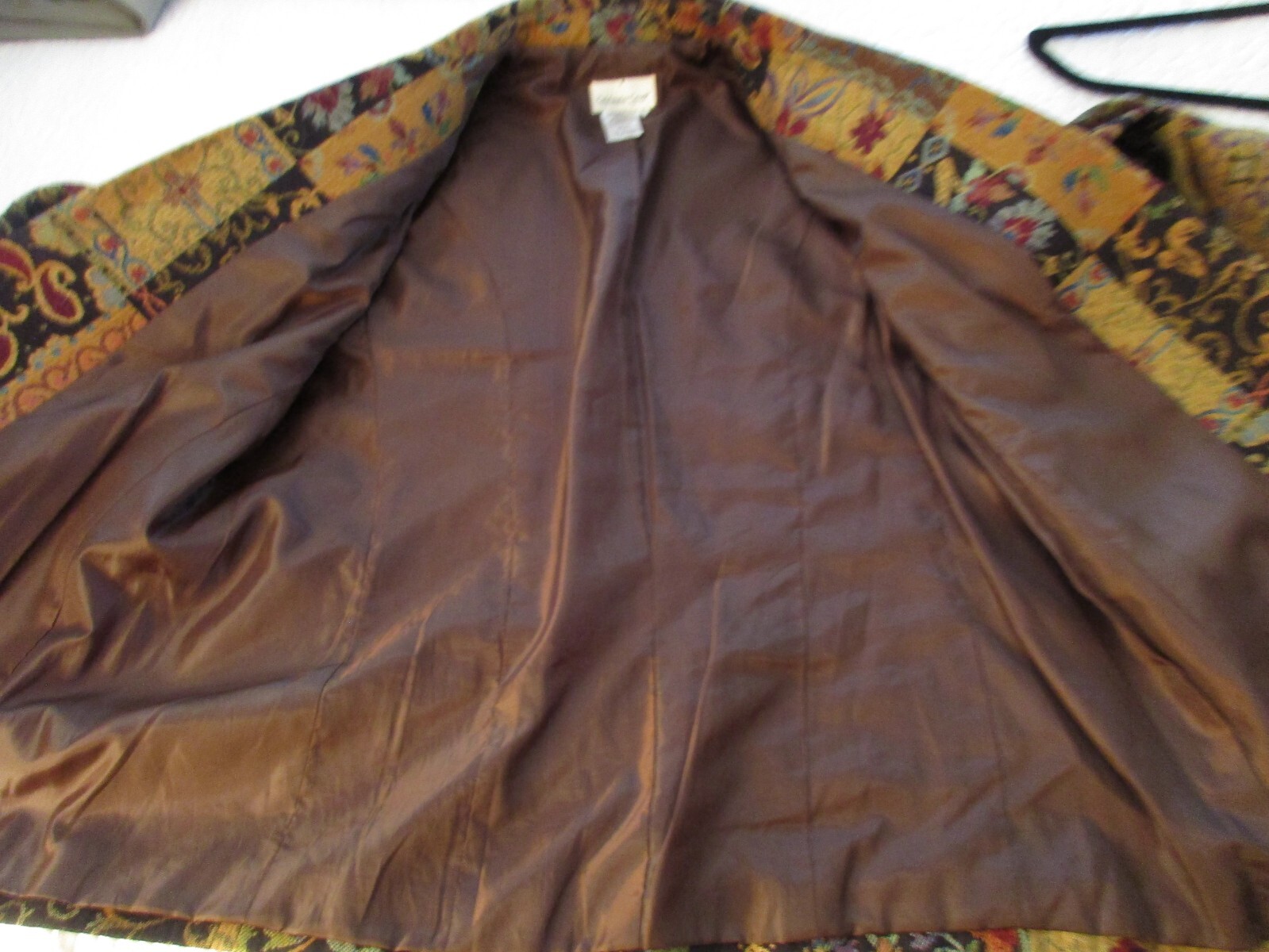 Coldwater Creek Patchwork Blazer Jacket Size L Ve… - image 8