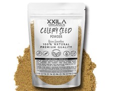 Celery Seed Powder – Organic, Non-GMO, Ideal for Seasoning, Teas, & Herbal Bl...