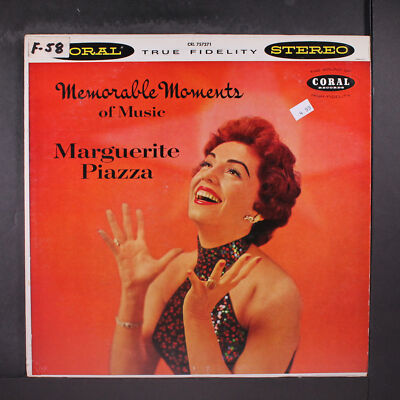 MARGUERITE PIAZZA: memorable moments of music CORAL 12