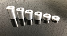 M8 Alu Spacer Distanzhülsen Abstandshalter Abstandshülsen 5 mm - 30 mm