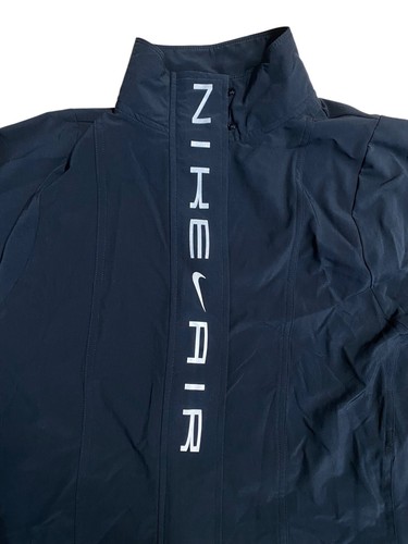 Nike Air Womens Jacket Women's Large Black Dri-Fit Activewear Lightweight Zip - Picture 2 of 10