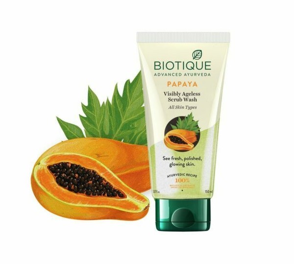 bio fresh papaya face wash