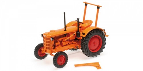 Minichamps 1/18 HANOMAG R28 FARM TRACTOR 1953 ORANGE - 109153072 - Foto 1 di 7