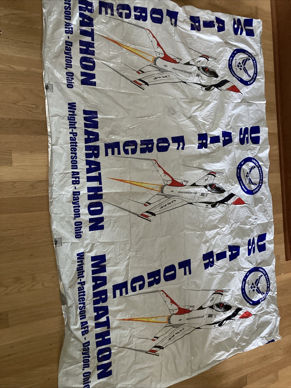 US Air Force Marathon Mylar Blanket